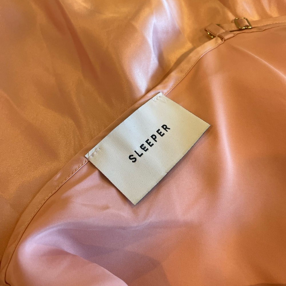 Sleeper Pink Satin Gown - Picture 4 of 6